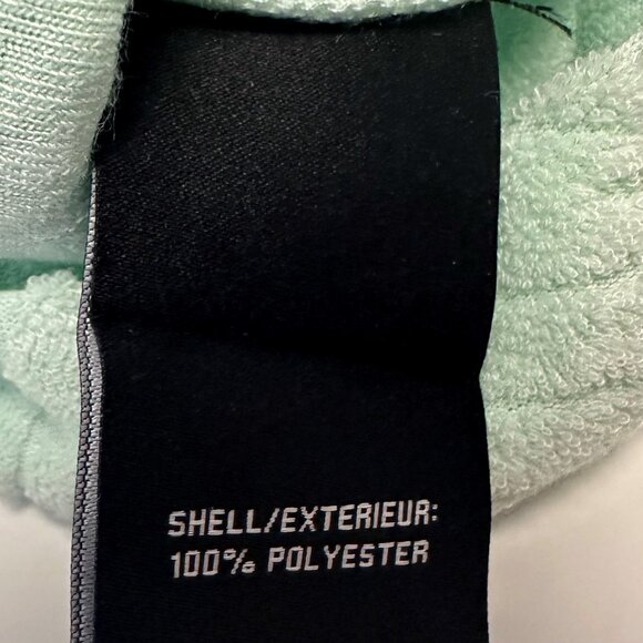 7 For all Mankind Women's Terry Cloth Top Mint Green Medium  Beach Pool Wear - Picture 8 of 11